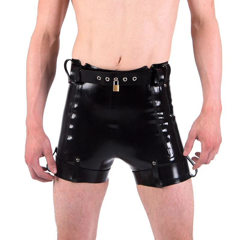 Rubber Chastity Shorts