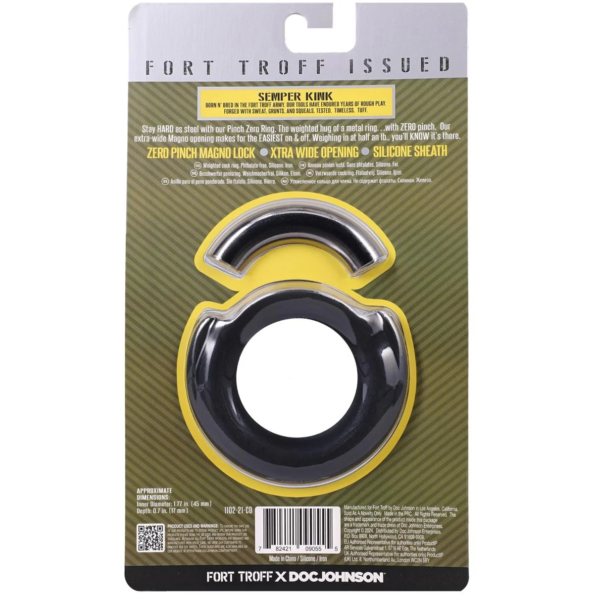 Fort Troff, Pinch Zero Cock Ring - Image 8