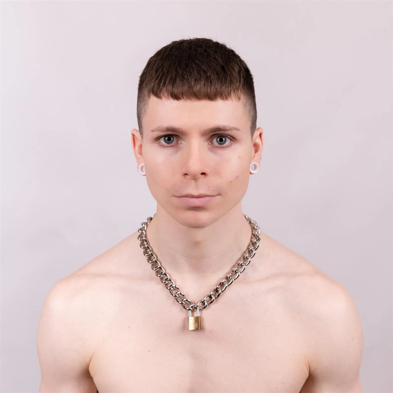 24/7 Chain Collar & Padlock - Image 2