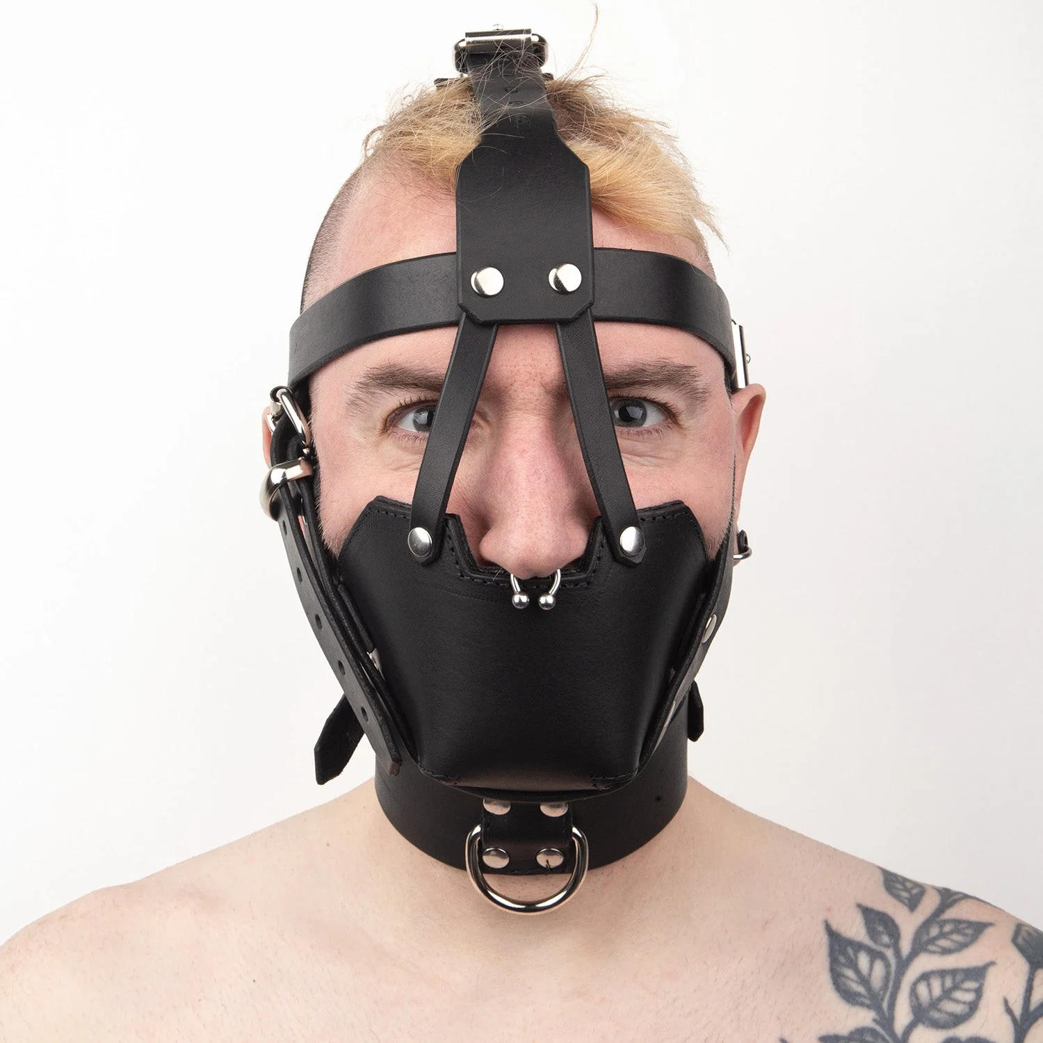 Fetters Padded Leather Muzzle - Image 2