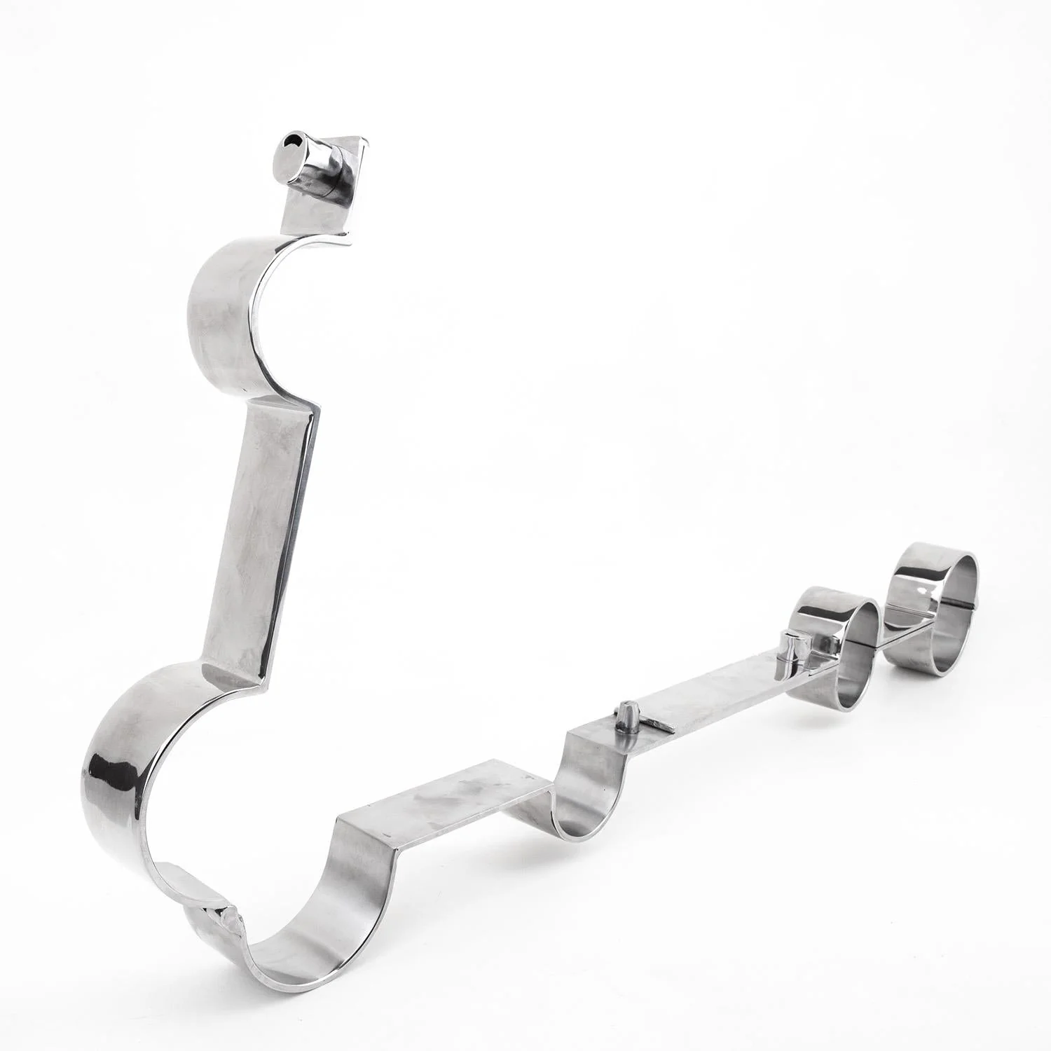 Ankle & Wrist Rigid Stainless Irons, Snap Shut Locks