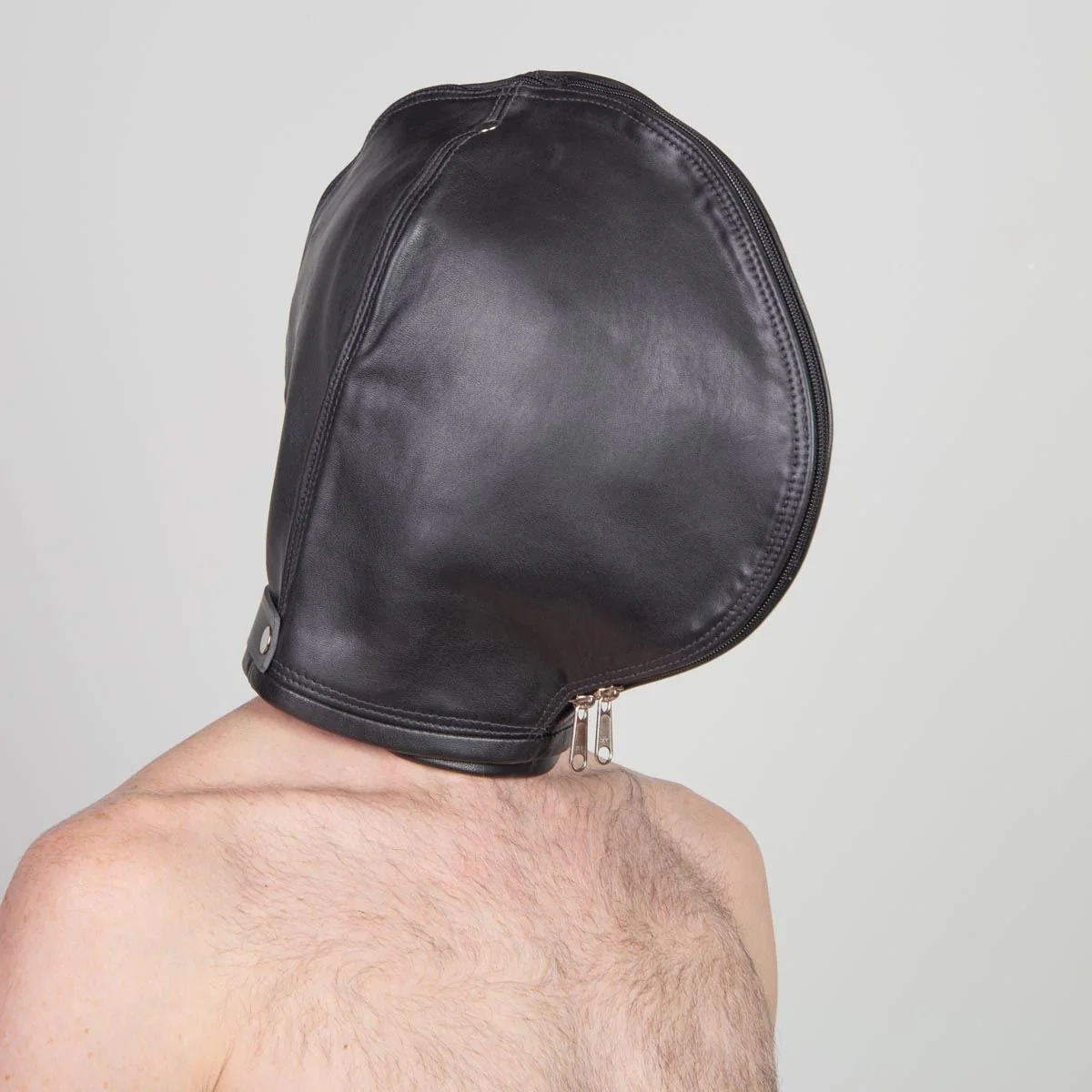 Zipped "Double Face" Tight Hood - Image 2