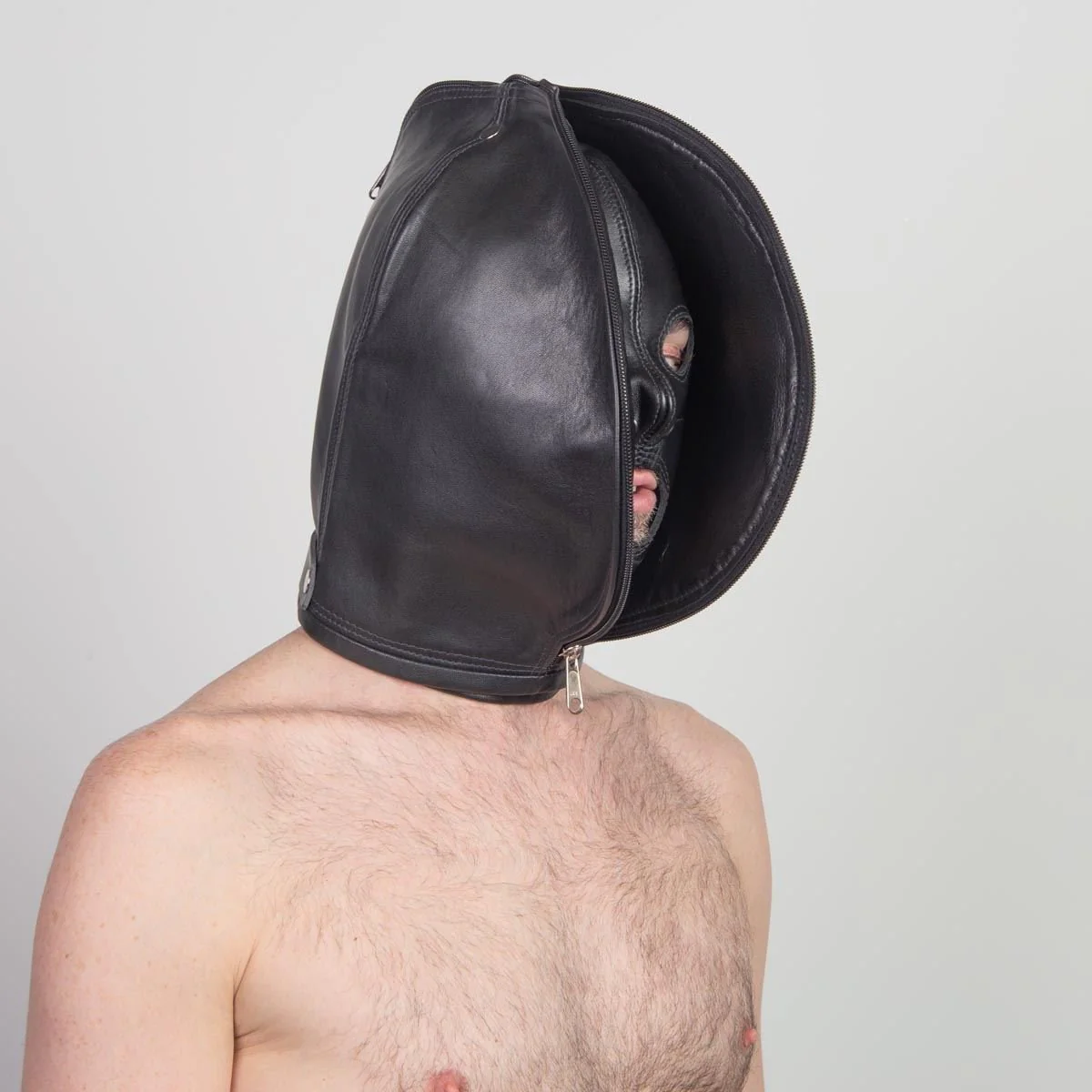 Zipped "Double Face" Tight Hood - Image 3