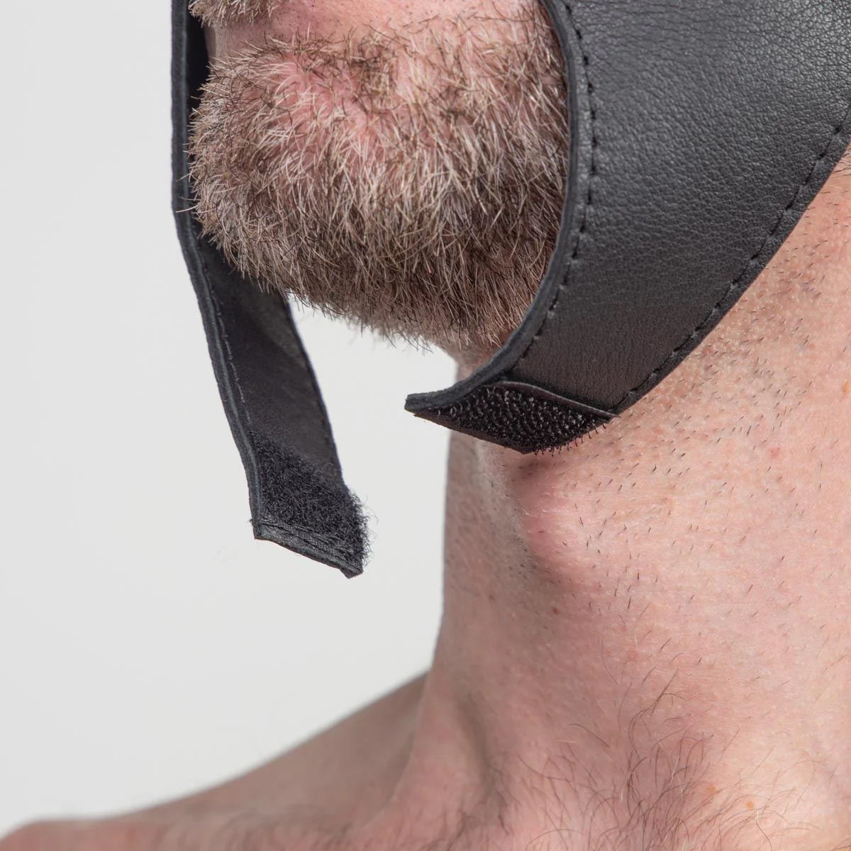 Leather Face Cover - No Eyes - Image 3