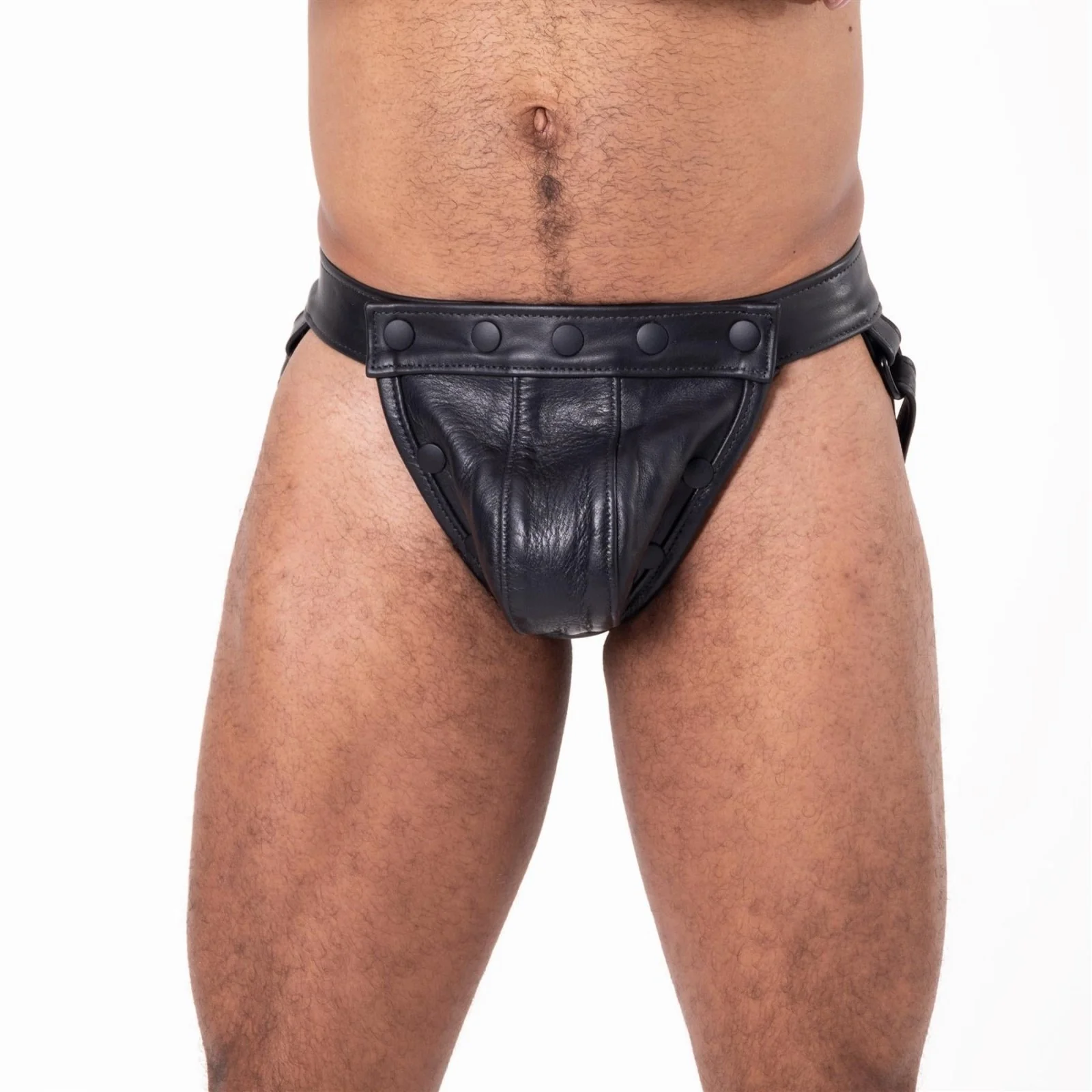 Magnum Leather Jockstrap with Codpiece // Made to Order