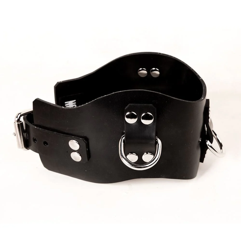 3" Rubber Posture Collar + D-ring - Image 2