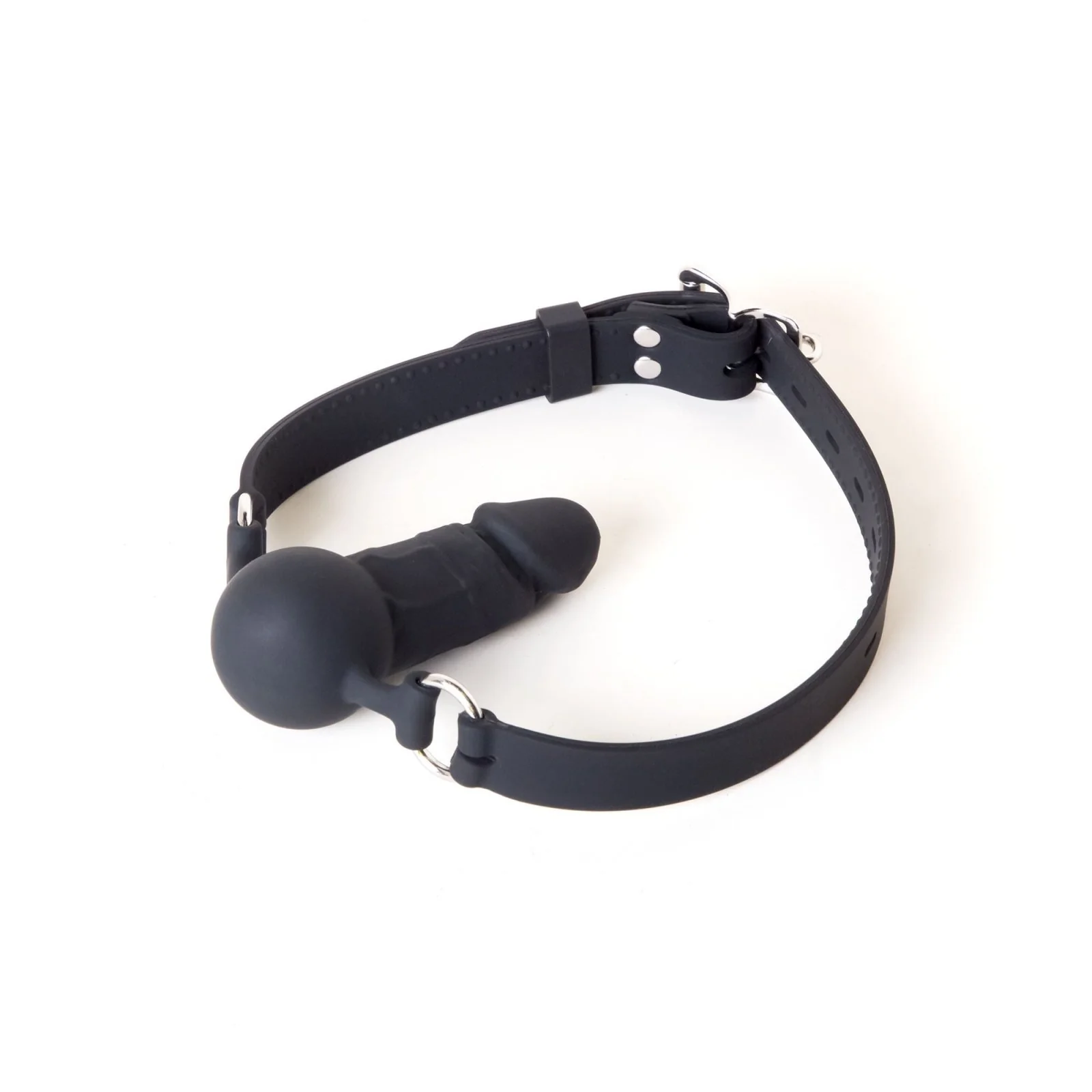 Silicone Cock Choking Gag