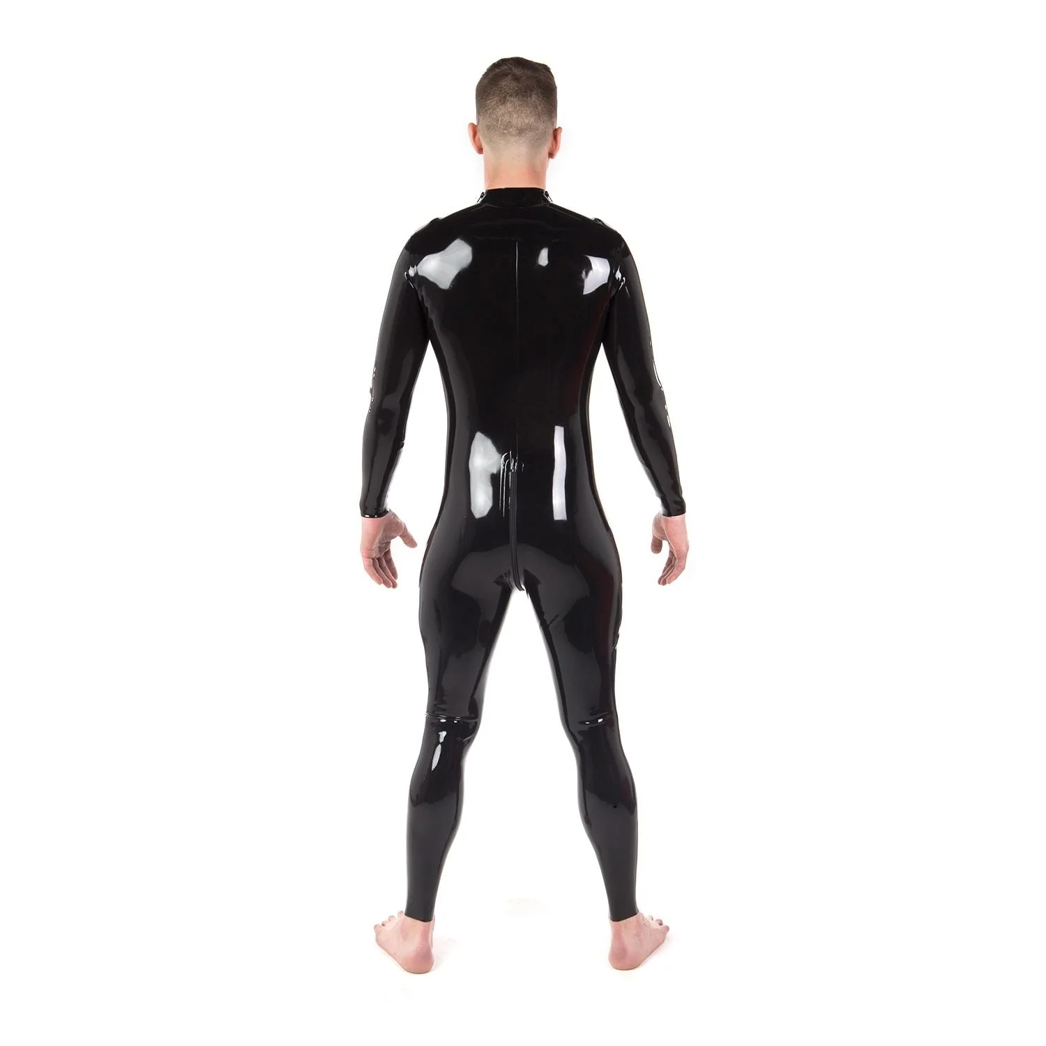Rubber Catsuit, Shoulder Entry // Made to Order - Image 2