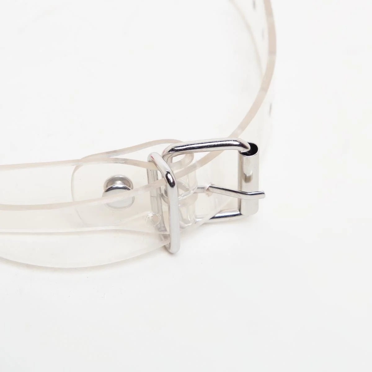 Vintage Red Ball Gag with Clear Straps - Image 3