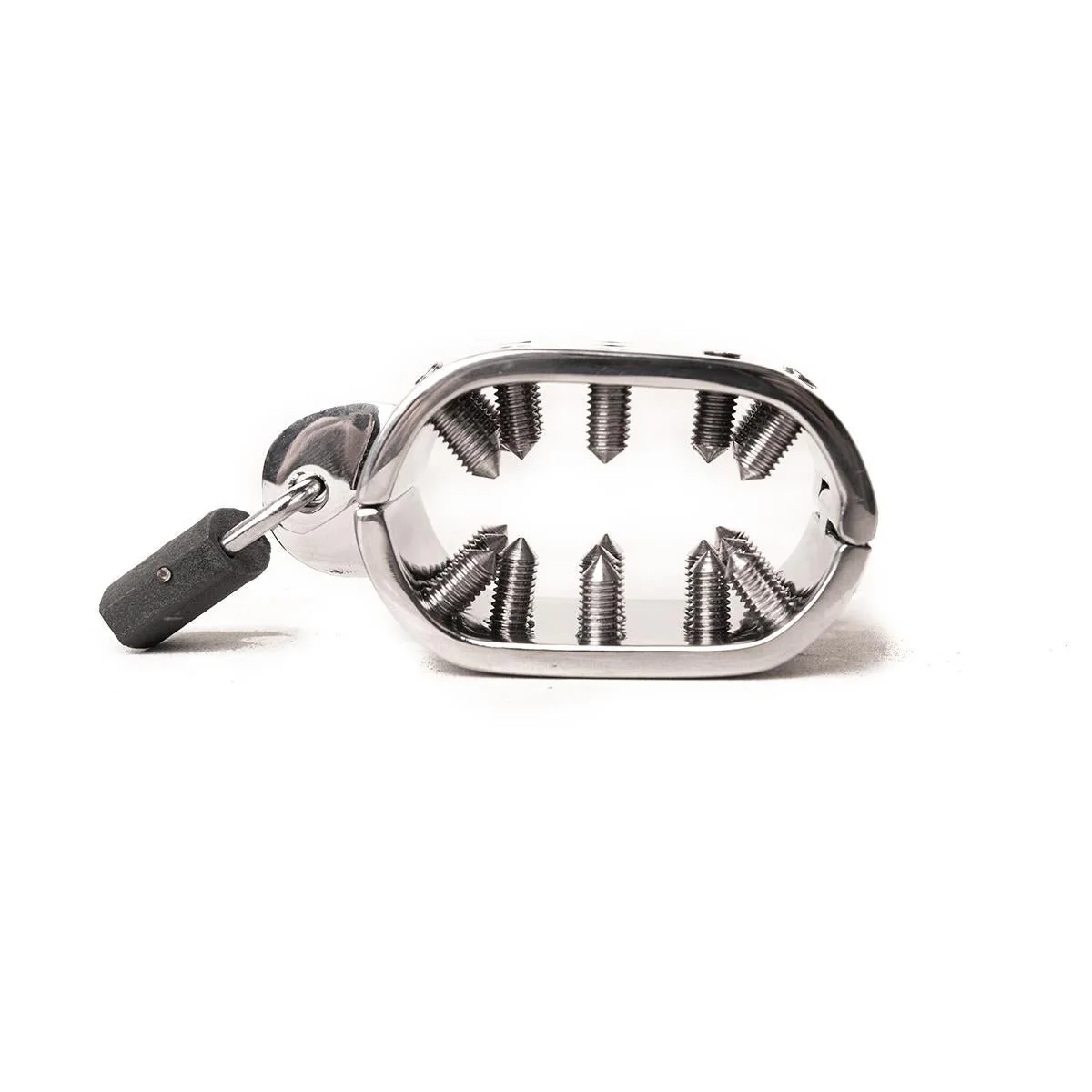 Spiked Metal Ball Stretcher, Kalis Teeth, Locking