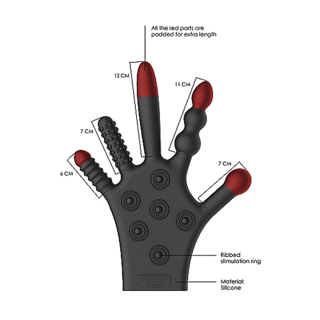 FIST IT Silicone Stimulation Glove - Image 2