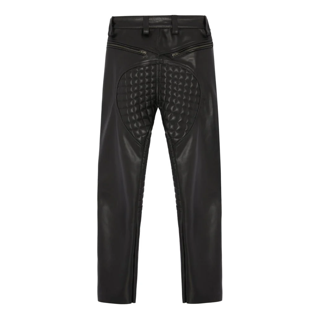 Longhorn Leather Jeans // Made to Order - Image 3