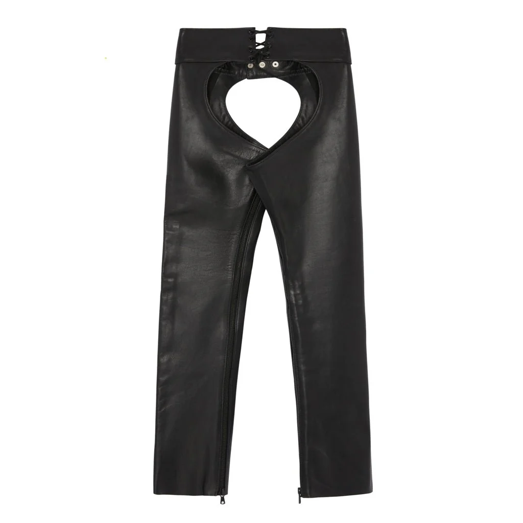 Shorthorn Leather Chaps, Regular Fit // Made to Order - Image 3