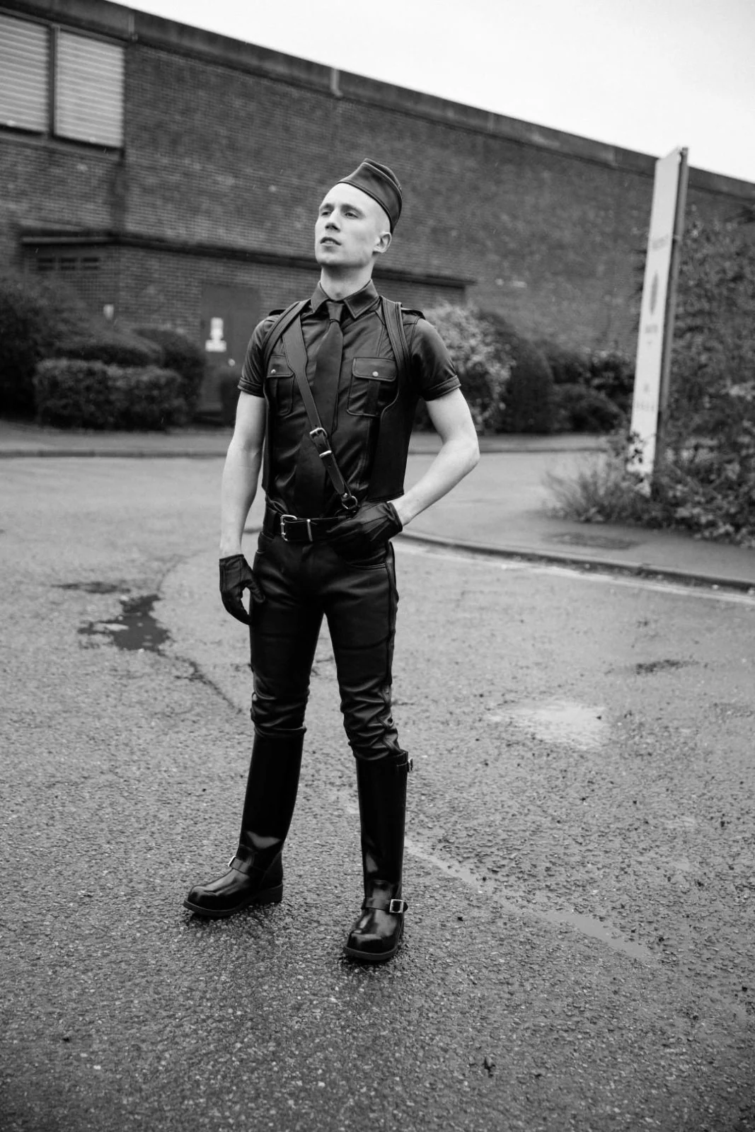 Leather Uniform Sam Browne - Image 5