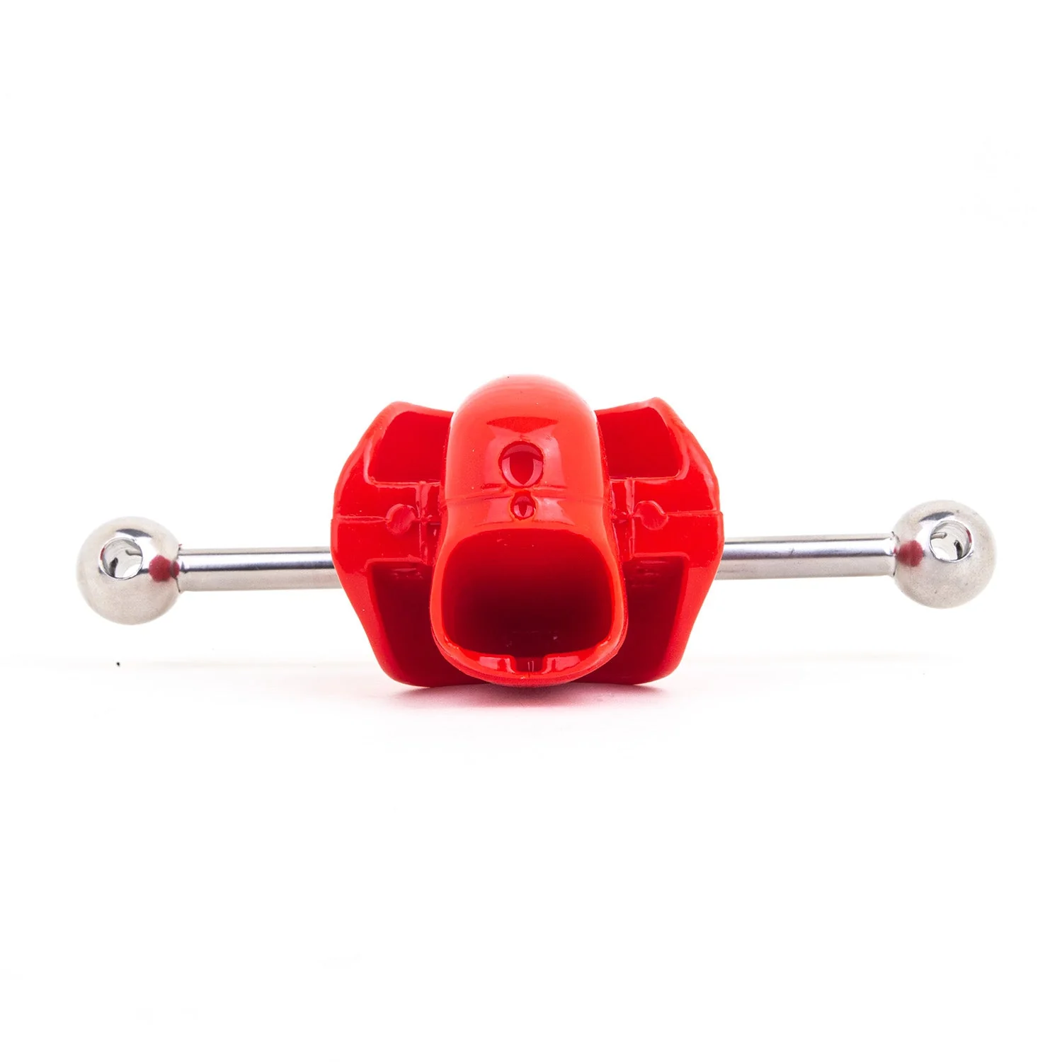 Silencilicone Ultra Restrictive Ball Gag with Steel Fixation - Image 6