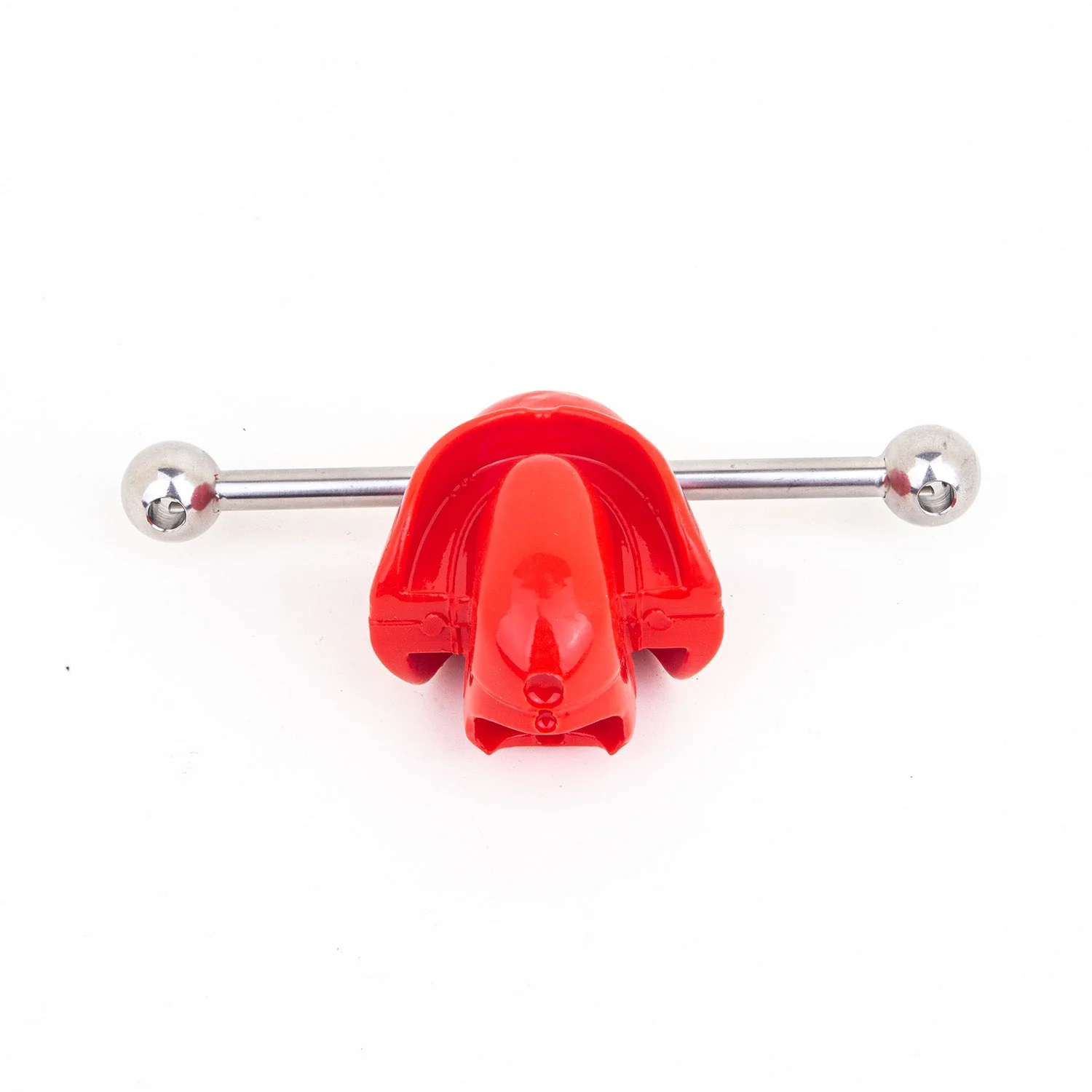 Silencilicone Ultra Restrictive Ball Gag with Steel Fixation - Image 7