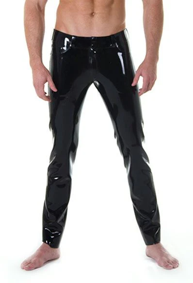 Low-Rise Rubber Jeans // Made to Order - Image 5