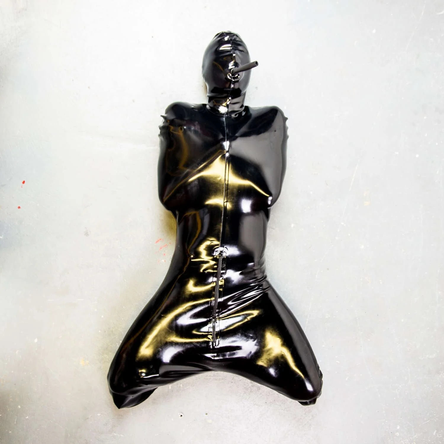 Rubber Hogsack, Latex Bondage Suit